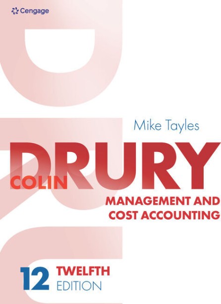 Drury: Management and Cost Accounting by C. Drury, M. E. Tayles