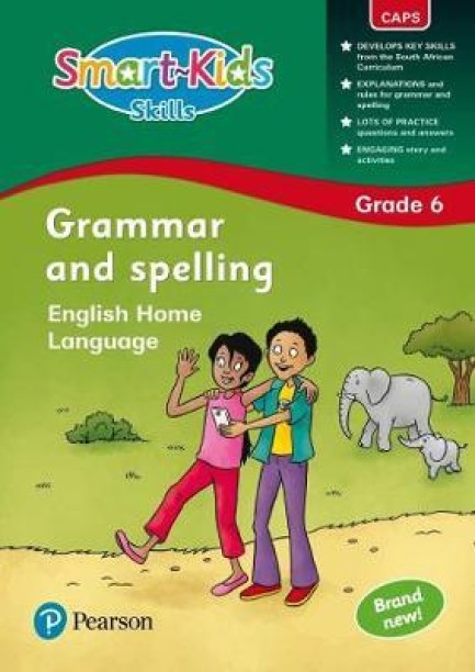 Smart-Kids English Grammar & Spelling Grade 6 by Pearson