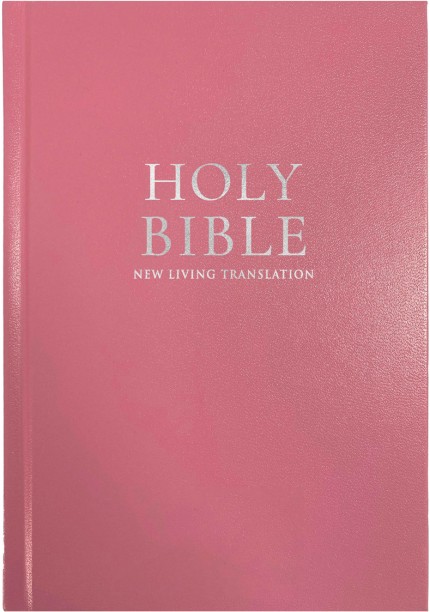 New Living Translation Pink Hardcover Bible by Pink Hardcover NLT Version Bible