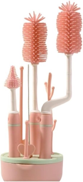 Generic Silicone Baby Bottle Cleaning Brush Set Bottle Cleaner
