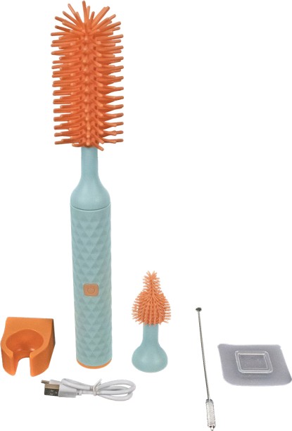 Baby links Electric Baby Silicone Bottle Cleaning Brush Bottle Cleaner