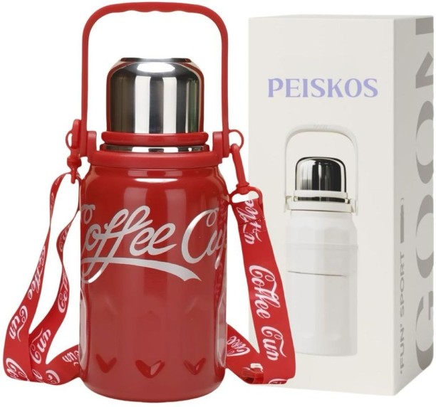 peiskos Thermos with Handle and Strap 4.2 ml Flask
