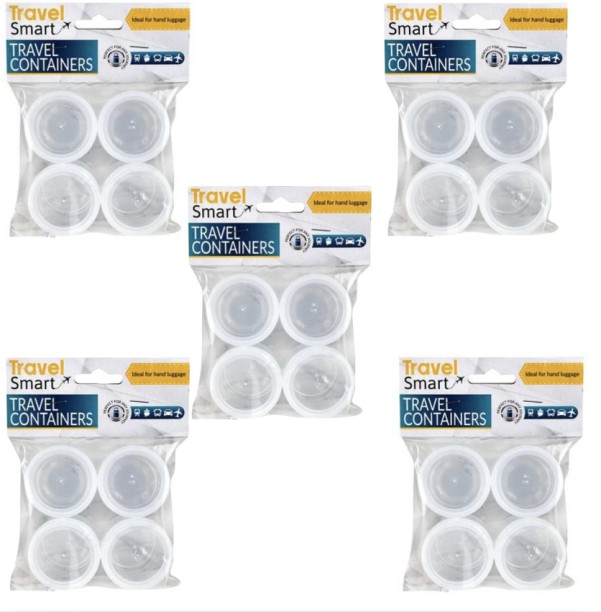 travel smart Travel Bottles 4-Pack Tubs 30Ml 30 ml Bottle