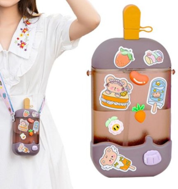 Generic Lightweight Carry Strap Leakproof Sports bottle 500 ml Bottle