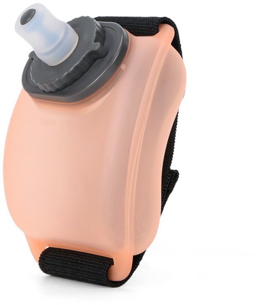 SmartlyPicked Outdoor Cycling Sports Water Bag 200ml Silicone Wrist Hydration Flask With Adjustable Strap 200 ml Sipper