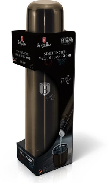 Berlinger Haus Vacuum Flask - Metallic Line Carbon Pro 500 ml Flask