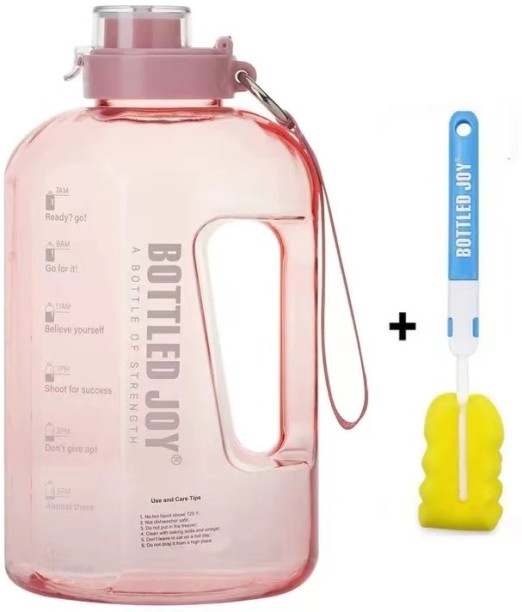 Joy bottle 2.5L BPA FREE sports water bottle with motivational time marker leak proof 2500 ml Bottle