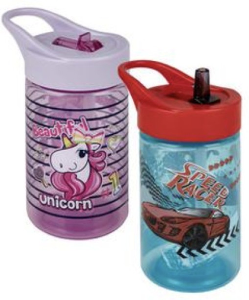 az decor Water bottle 460ml unicorn/racer asstd 460 ml Bottle