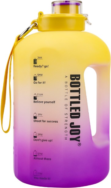 Joy bottle JB water Bottle Yellow/Purple 1500 ml Bottle