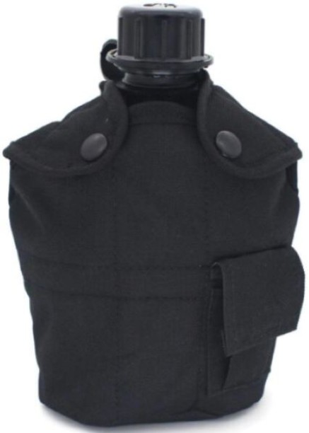 INV Military Water Bottle 1000 ml Bottle With Drinking Glass