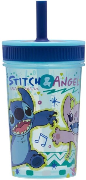 Barbie Leakproof Silicone Straw Tumbler 465 ml Bottle