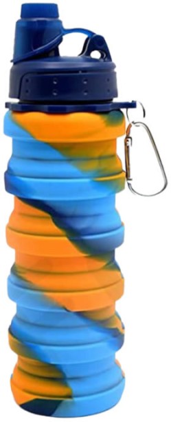 Generic Silicone Foldable Water Bottle 500 ml Bottle