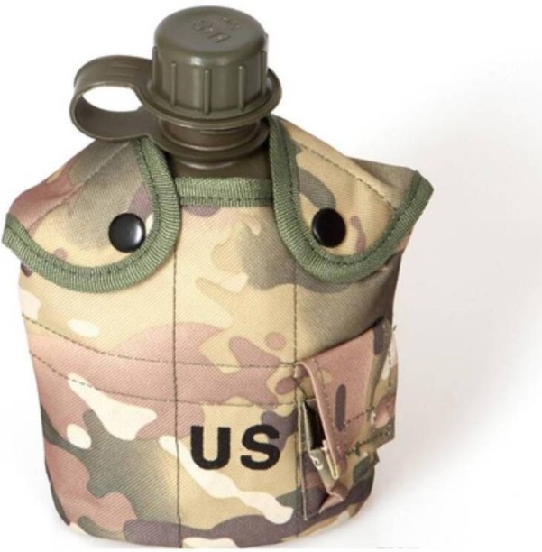 FAS 1L Outdoor Army Military Water Bottle - Light Camouflag 1000 ml Bottle