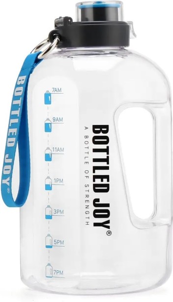 Joy bottle 2.5L BPA FREE sports water bottle with motivational time marker leak proof 2500 ml Bottle