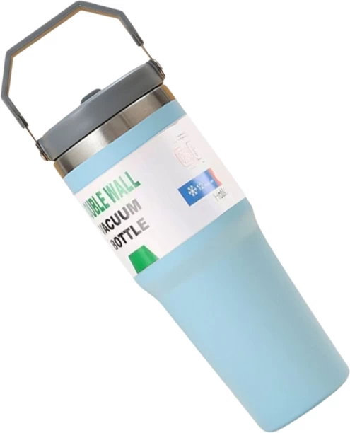 Generic Blue Double Wall Vacuum Bottle 900ml 900 ml Bottle