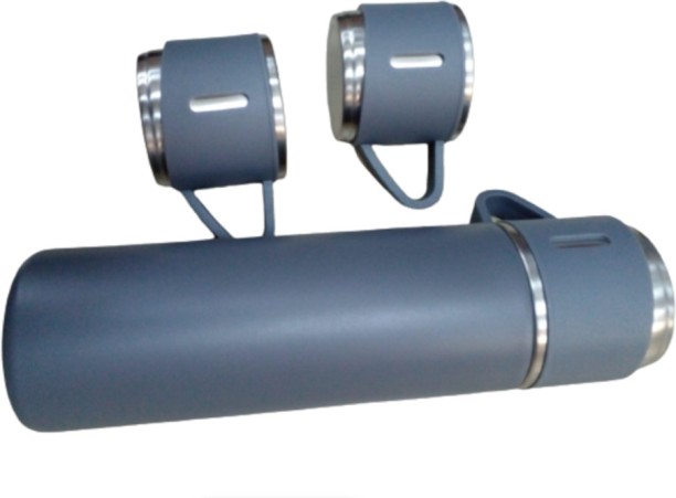 HOME GYM Smart Flask and Cup Set 1000 ml Bottle With Drinking Glass