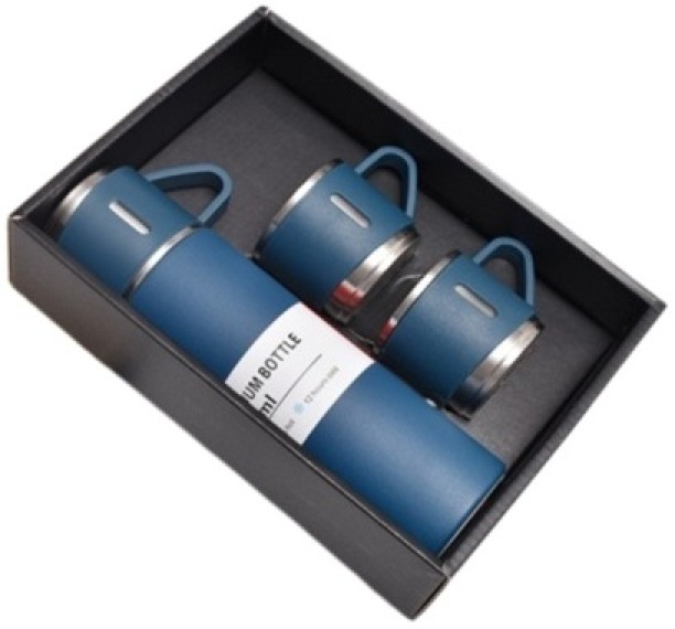 ExcelB Blue Stainless Steel Vacuum Flask 500 ml Flask