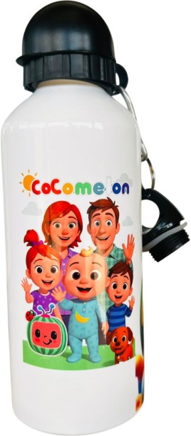 N M Crafts Coco melon Stainless Steel Water Bottle for Kids 600 ml Bottle