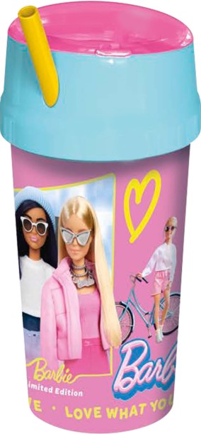 Barbie Asker Snack Tumbler 465 ml Bottle