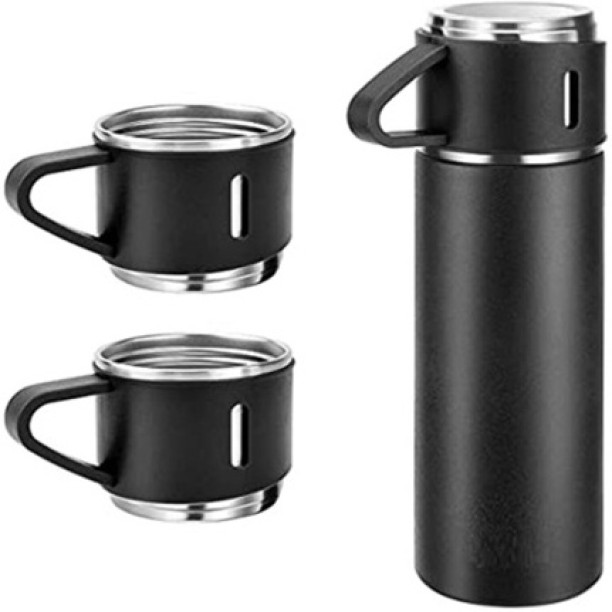 ExcelB Black Stainless Steel Vacuum Flask 500 ml Flask