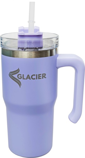 Glacier Premium Double Wall Mug - Purple 600 ml Bottle