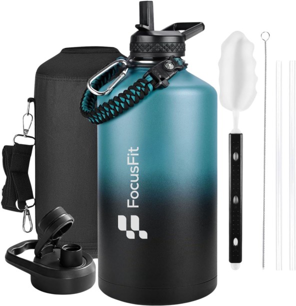 FocusFit Triple Wall Stainless Steel 1900 ml Bottle