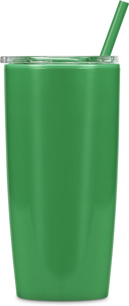 Altitude Daytona Plastic 2-in-1 Double-Wall Tumbler & Straw - 600 ml Sipper