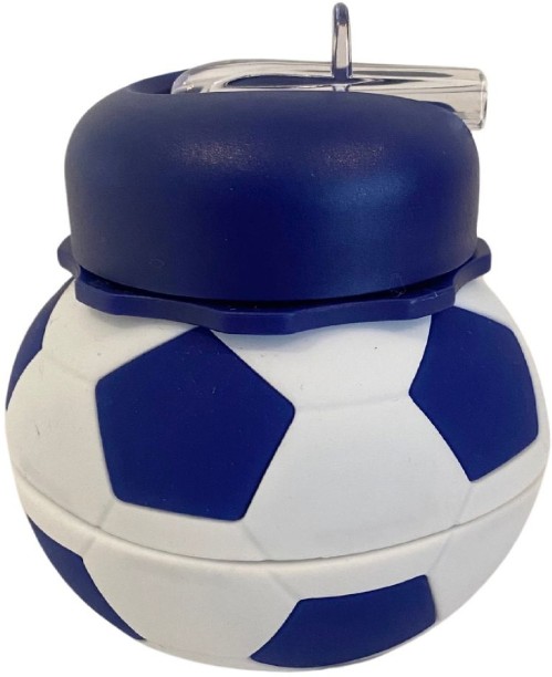 ELCTRO WORLD Silicone Soccer Ball , Collapsable Water Bottle 200 ml Bottle