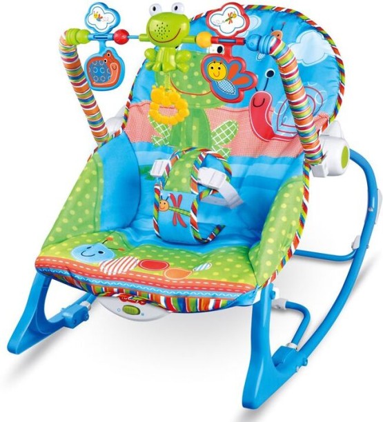 tiibaby Polyester Rocker Infant-to-Toddler Rocker