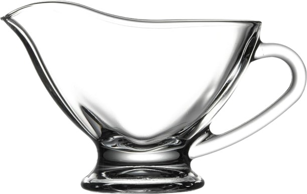 Crockery Centre Gravy Boat GL580 Glass Sauce Bowl