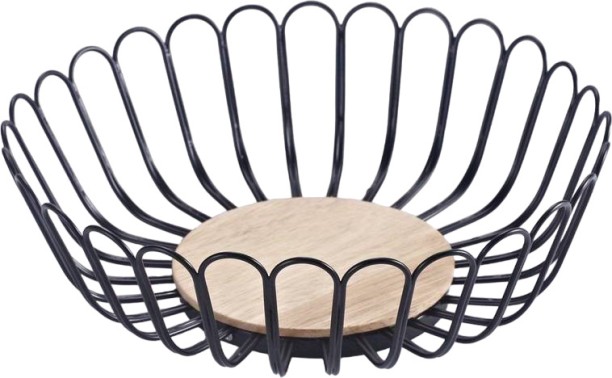 Generic Fruit Basket Steel Decorative Bowl