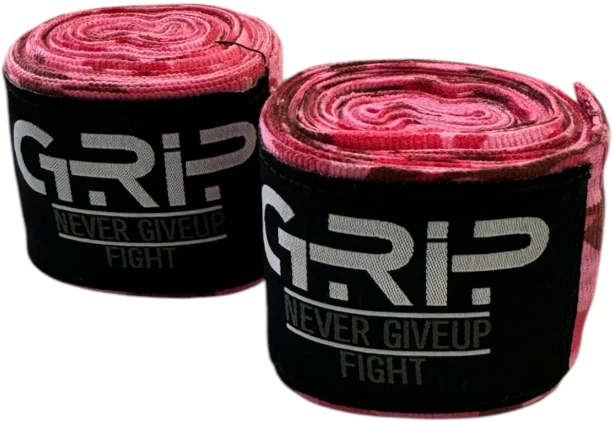 Grip Sport Printed Boxing and Lifting Wraps Fiber Boxing Hand Wrap