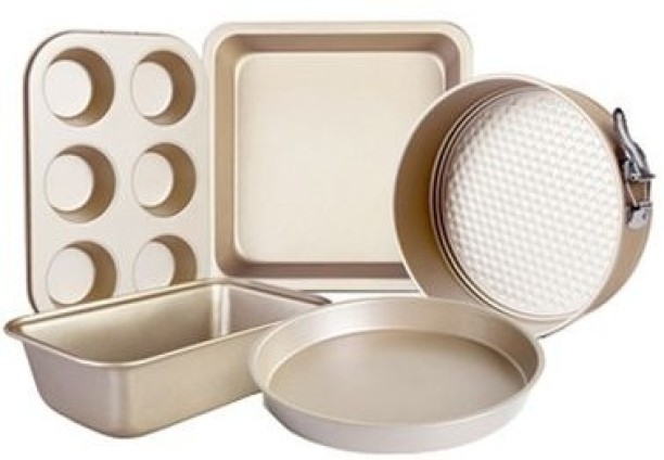 Baking pan 5pc set Bakeware Kit - 5 Piece Bread Maker