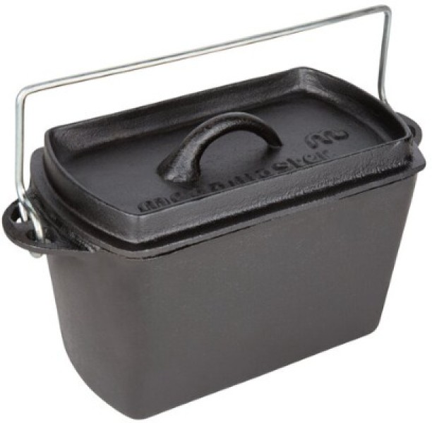 Megamaster Iron Mini Pot With Lid 1.8L Bread Maker