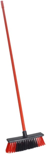 Academy Promo Dry Plastic Handle Nylon Broom