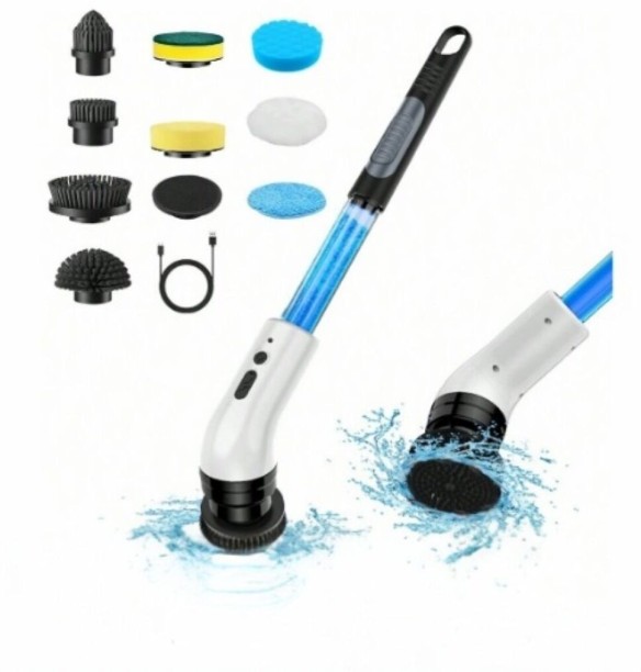 Generic Scrubber Plastic Brush with Plastic Handle Wet Brush