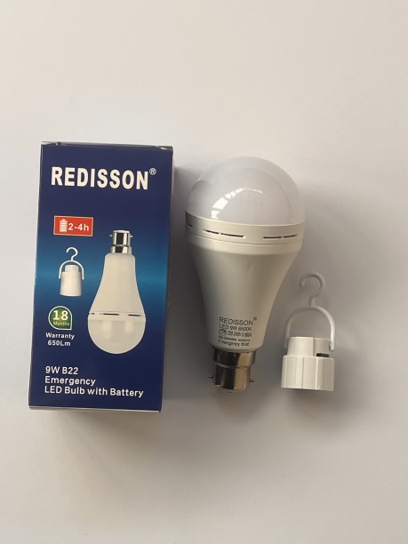 redisson 9 W Round B22 LED Bulb