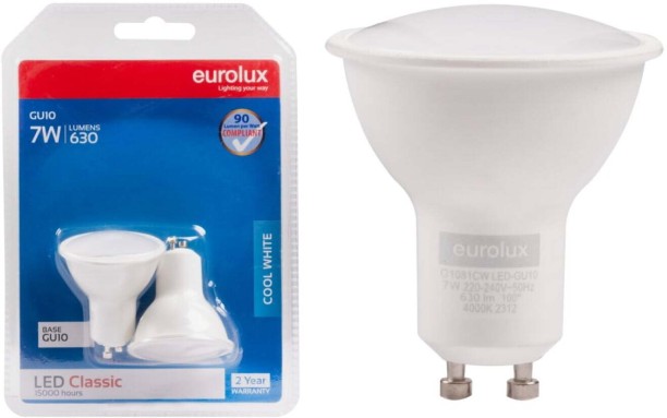 Eurolux 7 W Spot GU10 LED Bulb