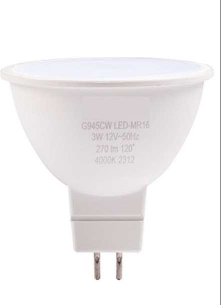 Eurolux 3 W Round MR16 LED Bulb