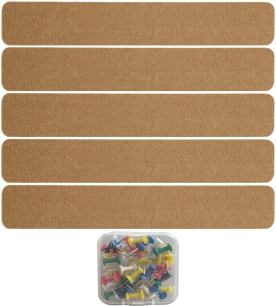 ALANES 5pcs Felt Pin Board Bulletin Board Set Notice Board NA Bulletin Board