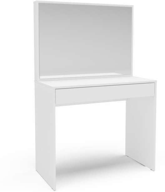 Click Furniture Virginia Dressing Table Engineered Wood Free Standing Cabinet