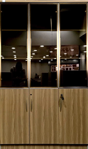 Amika Aurora Regis Office Engineered Wood Free Standing Cabinet