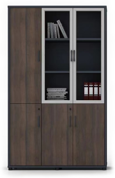 Amika Aurora Nozari 2 Office Engineered Wood Free Standing Cabinet