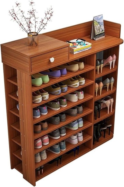 Wooden Shoe Cabinet RA-50 Engineered Wood Free Standing Cabinet
