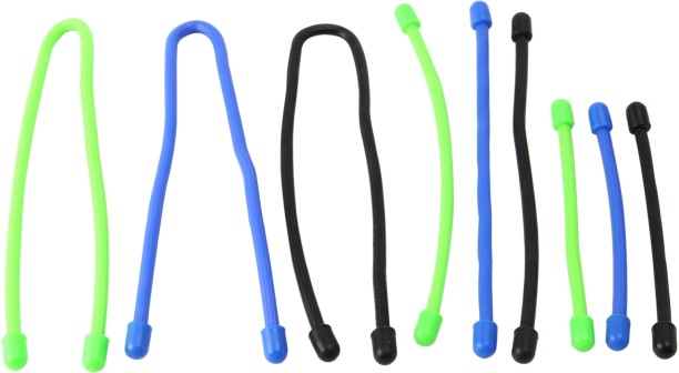 Gocutte Silicone Cable Tie, Reusable Twist Tie, Cable Tie Straps, 4-Inch,6-Inch,12-Inch Silicone Releasable Cable Tie