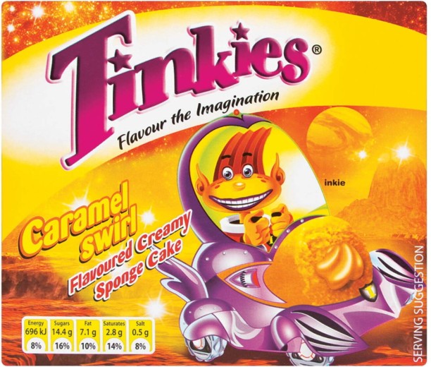 Tinkies Creamy Sponge Caramel Cake