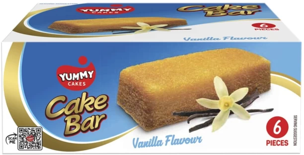 Yummy Cakes Bar Vanilla Cake