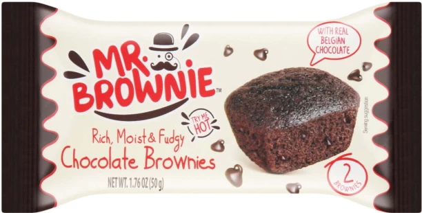 Mr Brownie Rich, Moist & Fudgy Chocolate Brownie