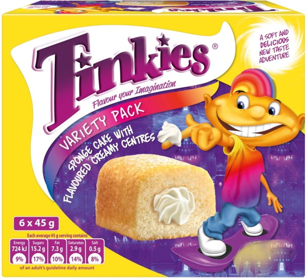 Tinkies Centres Creamy Cake