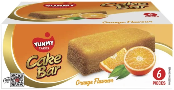 Yummy Cakes Bar Orange Cake